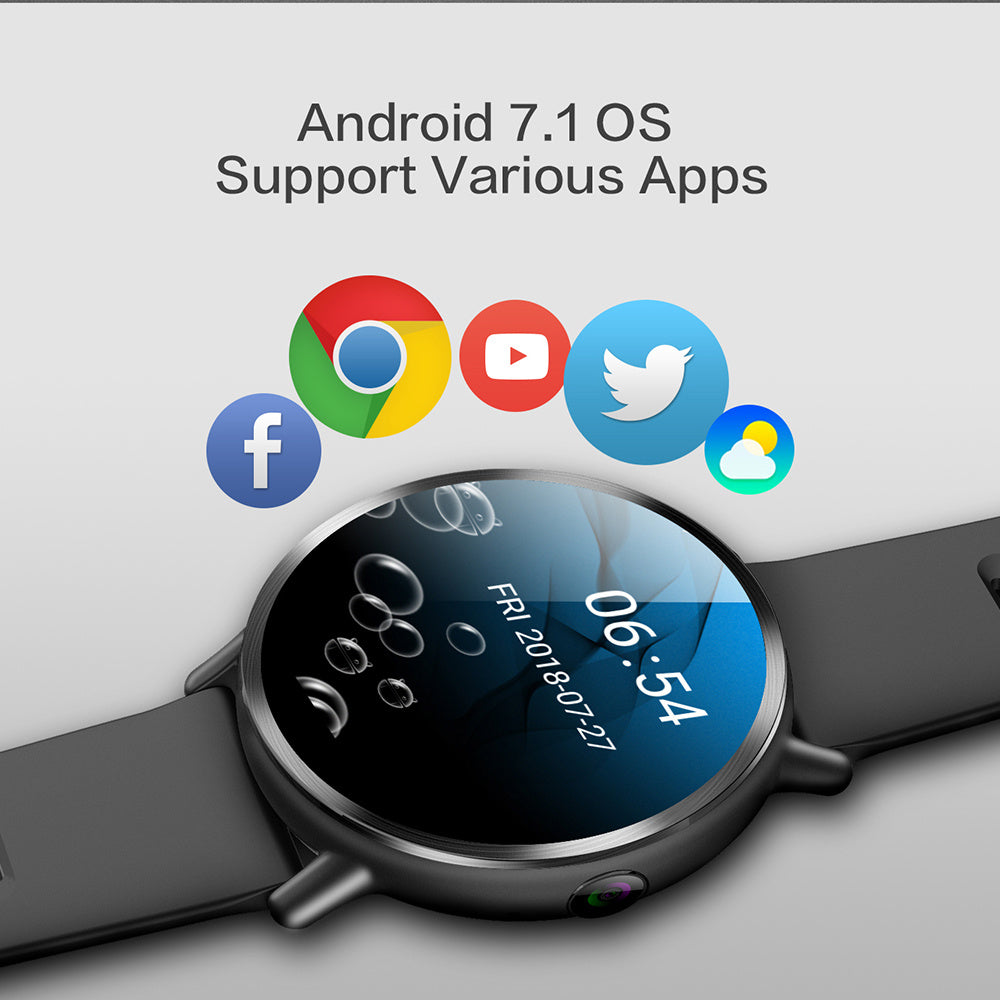 Android 4G Smart Watch Phone with Big Screen - Stay Connected with Ease and Style